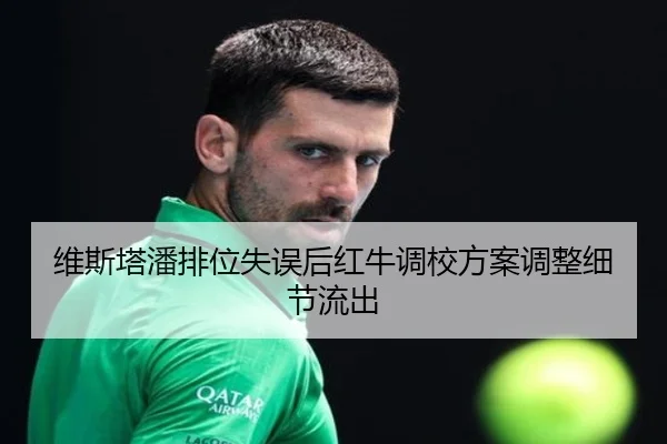维斯塔潘排位失误后红牛调校方案调整细节流出（BANDAOSPORTS）
